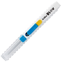 #シャチハタ スティックはさみ BLOX  ブルー 66621