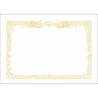 #ササガワ 賞状用紙 プリンタ対応OA賞状用紙 白 A3判 縦書用 10P   10-1080