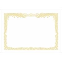 #ササガワ 賞状用紙 プリンタ対応OA賞状用紙 白 A4判 縦書用 100P   10-1160