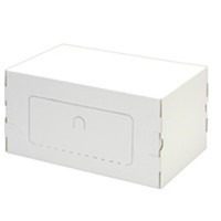 #ササガワ 什器 組立式サポート台 白   44-5809