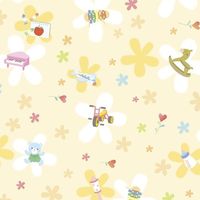 #ササガワ ラッピング用品 包装紙 ベビートイズ 半才判   49-1300