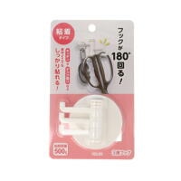 #ベロス フック 3連フック（マグネットタイプ）  白 SH-6051N