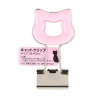 #ベロス 事務小物 キャットクリップ  モモ DCC-2MM