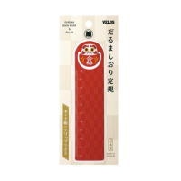 #ベロス 読書関連小物 だるましおり定規  合格 DS-1434G