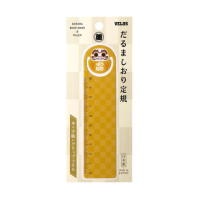 #ベロス 読書関連小物 だるましおり定規  必勝 DS-1434H