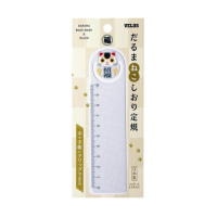#ベロス 読書関連小物 だるまねこしおり定規  招福 DNS-1434S