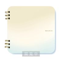 #ビバリー ノート まるみのノート B7変形･L ミモザのおとずれ MM-052