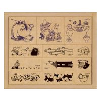#ビバリー(国内販売のみ） はんこセット はんこセット ハンコ12個 ムーミン SOH-012