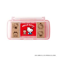 #ビバリー(国内販売のみ） 印章用品 サンリオミニスタンプ インクパット付き キティとタイニーチャム SGM-039