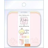 #ビバリー 付箋 まるみの×mizutama おやつじかん L   FS-102