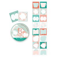 #ビバリー シール ラベラーロールシール･バウム 8design･500Sheet のんびり SL-282