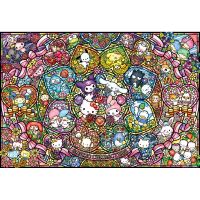 #ビバリー(国内販売のみ） ジグソーパズル サンリオキャラクターズ 1000ピース ステンドグラス 1000-088
