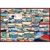 #ビバリー(国内販売のみ） ジグソーパズル 葛飾北斎 1000ピース 冨嶽三十六景コレクション 1000-090