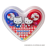 #プラス(国内販売のみ） デザイン用品 デコラッシュサンリオ限定セット  ハートケース付 ハローキティ＆ダニエル 46881