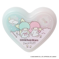 #プラス(国内販売のみ） デザイン用品 デコラッシュサンリオ限定セット  ハートケース付 キキ＆ララ 46883