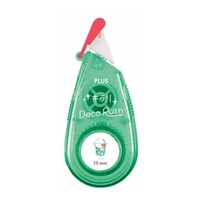 #プラス 事務小物 デコラッシュ･限定キラリ 10ｍｍ幅 クリームソーダ 91554