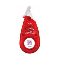 #プラス 事務小物 デコラッシュ･限定キラリ 10ｍｍ幅 宝石 91555