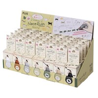 #プラス デコラッシュ太幅 限定 ネコラッシュ アソートボックス35個入り テープ幅10ｍｍ  91566