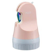 #プラス  ローラーケシポン　箱用オープナー　コーラルピンク   40-987