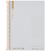 #マルマン ノート スパイラルノート B5・横罫150枚 ライトグレー N236OHFS-51