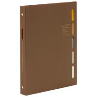 #マルマン ファイル用品 バインダー･クラルテ B5 ブラウン F311-07