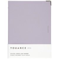 #マルマン バインダー ユアンス（YOUANCE） A5 ライトパープル F416-30
