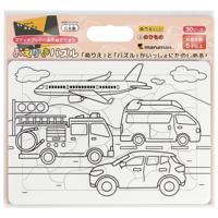 #マルマン 知育用品 おえかきパズルぬりえ B5 のりもの SGP547