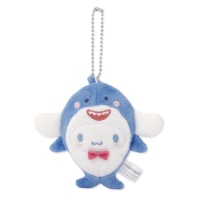 #エムプラン(国内販売のみ） ぬいぐるみ ぬいマスコットホルダー　おかぶりアニマル　サンリオキャラクターズ  シナモロール 001742-51