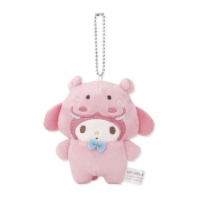 #エムプラン(国内販売のみ） ぬいぐるみ ぬいマスコットホルダー　おかぶりアニマル　サンリオキャラクターズ  マイメロディ 001742-53