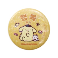 #エムプラン(国内販売のみ） 缶バッジ 缶バッジ・ハングル文字  ポムポムプリン２ 001746-62