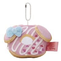 #エムプラン(国内販売のみ） 身辺雑貨 サンリオキャラクターズ･ぬいぐるみポーチ･ドーナツ  マイメロディ 001752-54