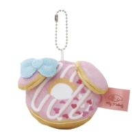 #エムプラン(国内販売のみ） 身辺雑貨 サンリオキャラクターズ･ぬいぐるみミラー･ドーナツ  マイメロディ 001753-54
