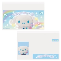 #エムプラン(国内販売のみ） 収納用品 マイナカードクリアケース・かおかくし・サンリオキャラクターズ  シナモロール 001758-51