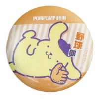 #エムプラン(国内販売のみ） 身辺雑貨 缶バッジ･サンリオキャラクターズ･部活  プリン 野球部 001763-58