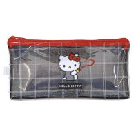 #エムプラン(国内販売のみ） 収納用品 キラキラフラットペンケース  ハローキティ 001827-53