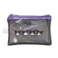#エムプラン(国内販売のみ） 身辺雑貨 キラキラフラットミニポーチ  クロミ 001828-52