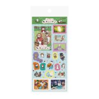 #エムプラン(国内販売のみ） シール クリアシール Ｂ ウゴク！ネコムカシバナシ 022061-52
