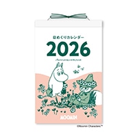 #新日本カレンダー(国内販売のみ） 2026年度版カレンダー ムーミン 日めくりカレンダー   NK4410_26