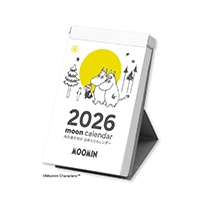 #新日本カレンダー(国内販売のみ） 2026年度版カレンダー ムーミン 月の満ち欠け日めくりカレンダー   NK4460_26