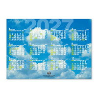 #新日本カレンダー 2027年度カレンダー エトランジェ B2ポスター スカイ   NK-4906_27
