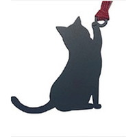 #東洋精密工業 読書関連小物 ブックマーク・まねき猫Ｂ  ブラック CAT-043