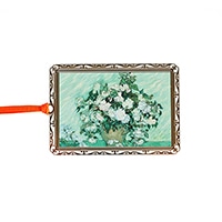 #東洋精密工業 読書関連小物 デザインブックマーク絵画  薔薇 AR017