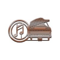 #東洋精密工業 クリップ ピアノM  メイプルブラウン FM024