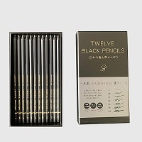 #KITERA 鉛筆 TWELVE･BLACKPENCILS  12本の極上黒えんぴつ TBP01