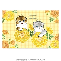 #アクティブCO(国内販売のみ） カード mofusand×日比谷花壇 ポストカード  マリーゴールド M09-PPA-323