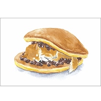 #アクティブコーポレーション カード ポストカード･村田夏佳  どらやき M01-PPR-210