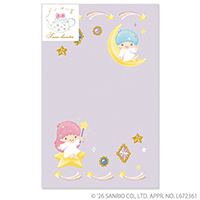 #アクティブコーポレーション(国内販売のみ） メモ帳 アラカル堂×サンリオ メモパッド Mini6 リトルツインスターズ N01-ARB-118