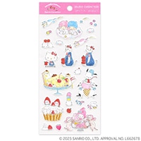 #アクティブコーポレーション(国内販売のみ） シール トコロコムギ×サンリオコラボ　コットンシール   M01-SV-142