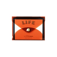 #ライフ(国内販売のみ） 付箋 ライフスケープ クリアカバー  ブラウン YL15