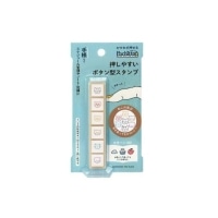 #こどものかお 浸透印スタンプ  ポチっとシックス  ねこの気分  1800-018